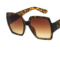 Colorful Glitter Sunglasses with UV Protection & Glittery Frame - snake - label