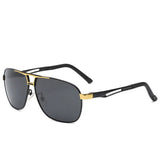 Concetta Vintage Metal Frame Sunglasses with UV400 Protection and 99.9% Clarity - snake - label