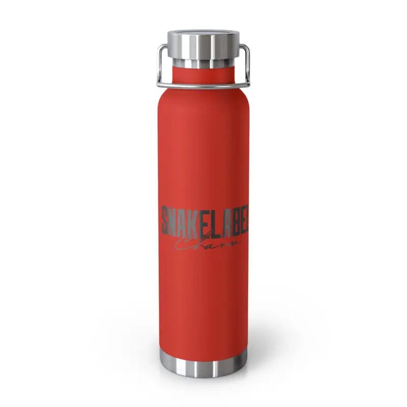 Copper Vacuum Insulated Bottle, 22oz - Long - Lasting Hot & Cold Retention snake - label