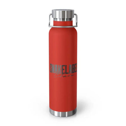 Copper Vacuum Insulated Bottle, 22oz - Long - Lasting Hot & Cold Retention snake - label