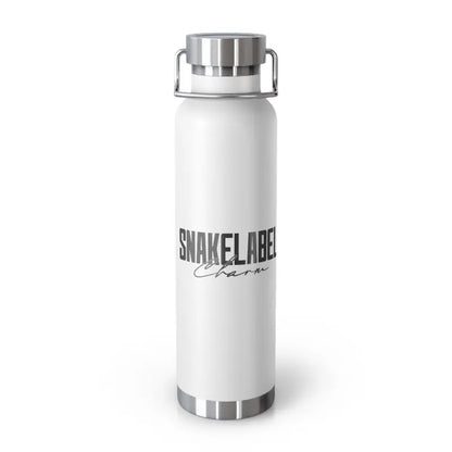 Copper Vacuum Insulated Bottle, 22oz - Long - Lasting Hot & Cold Retention snake - label