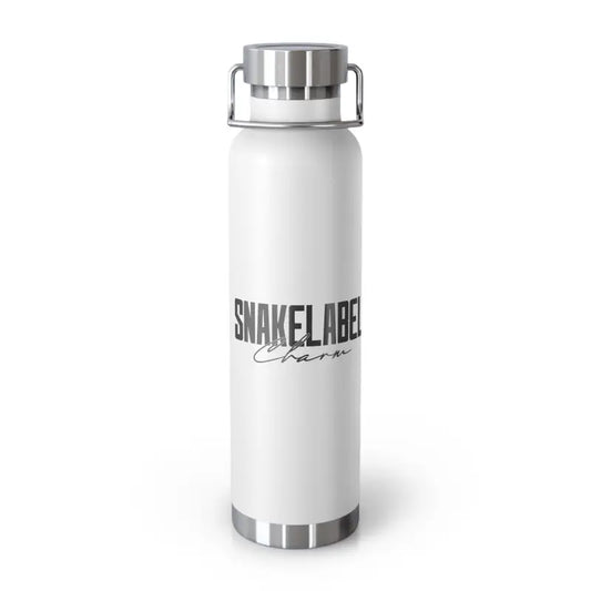 Copper Vacuum Insulated Bottle, 22oz - Long - Lasting Hot & Cold Retention snake - label
