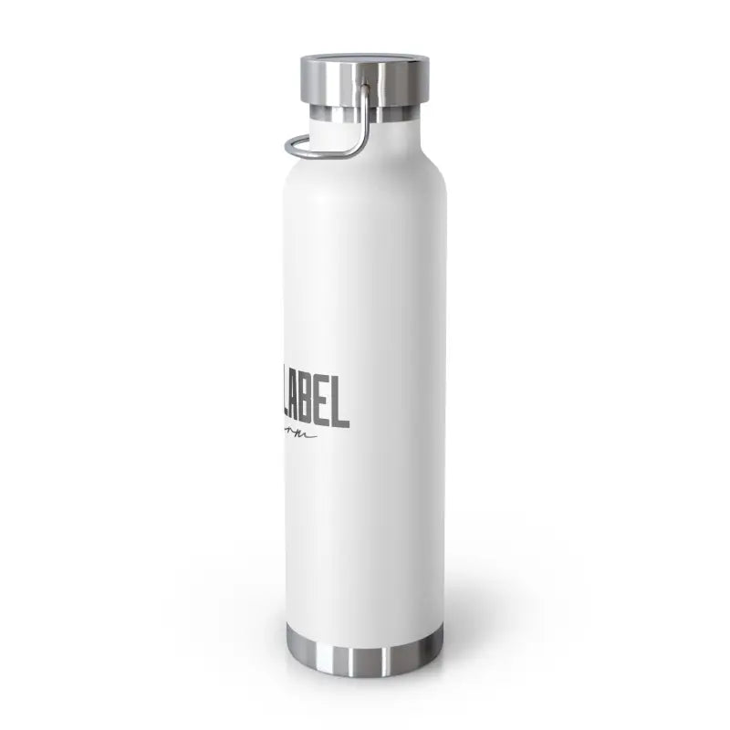 Copper Vacuum Insulated Bottle, 22oz - Long - Lasting Hot & Cold Retention snake - label