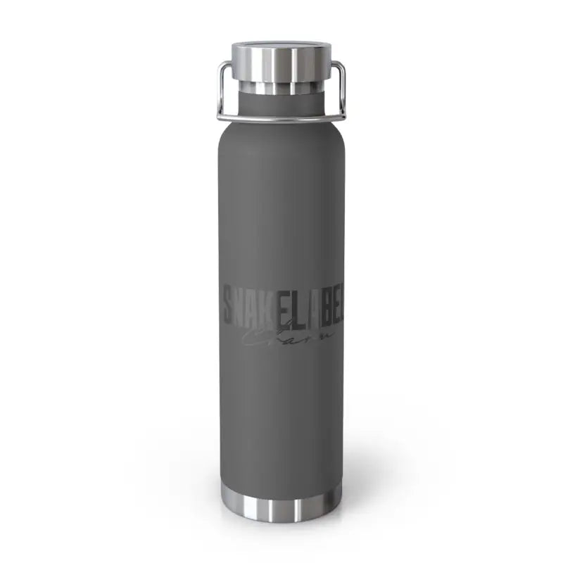 Copper Vacuum Insulated Bottle, 22oz - Long - Lasting Hot & Cold Retention snake - label