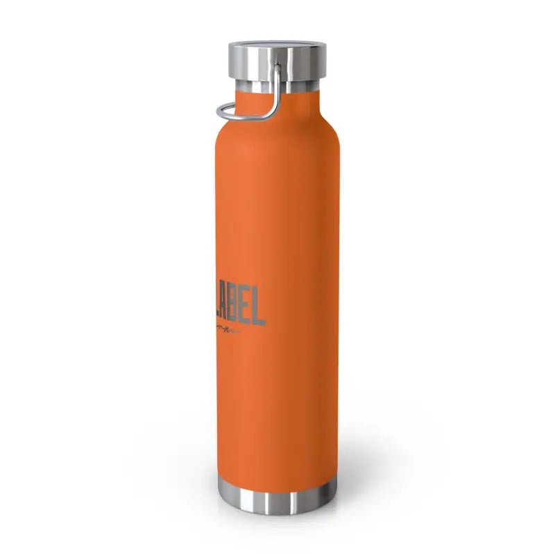 Copper Vacuum Insulated Bottle, 22oz - Long - Lasting Hot & Cold Retention snake - label