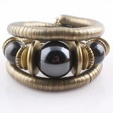 Creative Geometric Snake Bracelet - High - Quality Resin, Exotic Design - snake - label