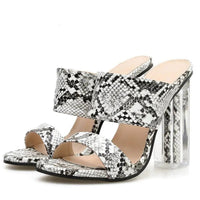 Crystal High Heel Snake Shoes - Glamour & Comfort in Every Step snake - label