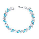 Crystal Willow Bracelet with Horse Eye Crystals - Health Shield & Opulent Design snake - label