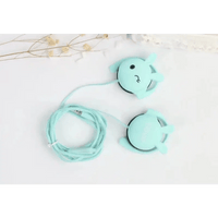 Cute Bunny Earphones: High - Quality ABS Over - Ear Headphones snake - label