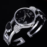 Diamond British Watch - Elegant Round Quartz Timepiece snake - label