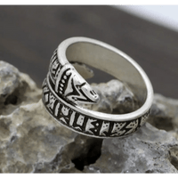 Double - Headed Snake Ring - Vintage Alloy Style, Adjustable Fit & Men's Design snake - label