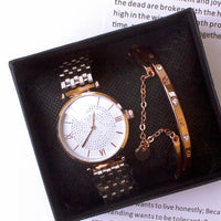 Douyin Watch Bracelet - Fashionable Quartz Bracelet Watch for Women - snake - label