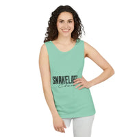 **Eco-Friendly Relaxed Fit Garment-Dyed Tank Top - 100% Ringspun Cotton** - Island Reef / XS - Tank Top