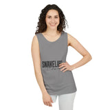 **Eco-Friendly Relaxed Fit Garment-Dyed Tank Top - 100% Ringspun Cotton** - Grey / S - Tank Top