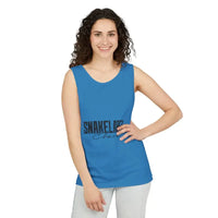 **Eco-Friendly Relaxed Fit Garment-Dyed Tank Top - 100% Ringspun Cotton** - Royal Caribe / S - Tank Top