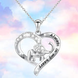 Elephant Necklace with Trendy Zodiac Pendant & High - Quality Alloy snake - label