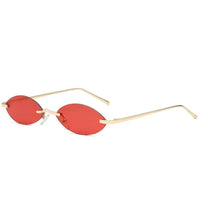 Elliptical Sunglasses for Women | UV400 Lens, Vintage Design snake - label