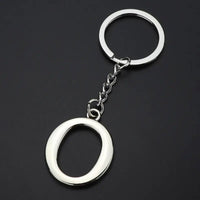 English Alphabet Personalized Zinc Alloy Keychain - Stylish Design, 15g & 9.7cm Length snake - label