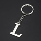 English Alphabet Personalized Zinc Alloy Keychain - Stylish Design, 15g & 9.7cm Length snake - label