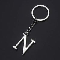 English Alphabet Personalized Zinc Alloy Keychain - Stylish Design, 15g & 9.7cm Length snake - label