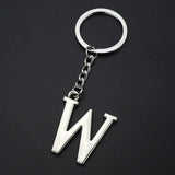 English Alphabet Personalized Zinc Alloy Keychain - Stylish Design, 15g & 9.7cm Length snake - label