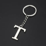 English Alphabet Personalized Zinc Alloy Keychain - Stylish Design, 15g & 9.7cm Length snake - label