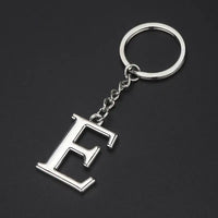 English Alphabet Personalized Zinc Alloy Keychain - Stylish Design, 15g & 9.7cm Length snake - label