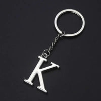 English Alphabet Personalized Zinc Alloy Keychain - Stylish Design, 15g & 9.7cm Length snake - label