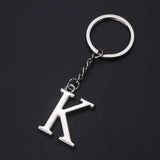 English Alphabet Personalized Zinc Alloy Keychain - Stylish Design, 15g & 9.7cm Length snake - label