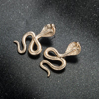 Exaggerated Snake Earrings with Animal - Inspired Design & Gift Box - Trendy Women's Jewelry - snake - label