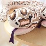 Farmer And Python Simulation Snake Plush Puppet Toy snake - label