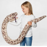 Farmer And Python Simulation Snake Plush Puppet Toy snake - label