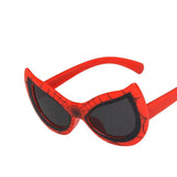 Fashion Baby Sunglasses UV400 Anti - UV PC Resin Frames - snake - label