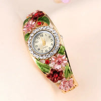 FASHION LADIES BRACELET WATCH: Quartz Movement, 1.8cm Dial, Stainless Steel Case & Bracelet - snake - label