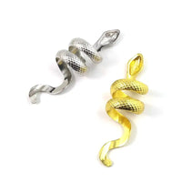 Fashion Metal Snake Ring with European American Style & Snake Type Design: Alloy, Electroplated, Semi - Precious Stones snake - label