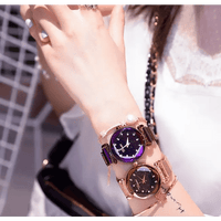 Fashion Sky Watches: Analog Quartz Movement with Magnetic Mesh Band snake - label