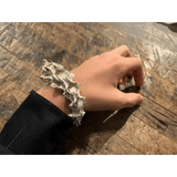 Fashion Snake Bone Bracelet: Adjustable Silver Plated Unisex Style snake - label