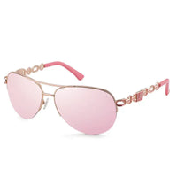 Fashion Trend Sunglasses: UV400 Protection, Metal Frame, PC Lenses - snake - label