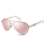 Fashion Trend Sunglasses: UV400 Protection, Metal Frame, PC Lenses - snake - label