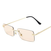 Female Sunglasses with PC Lens & Metal Frame snake - label