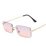 Female Sunglasses with PC Lens & Metal Frame snake - label