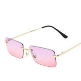 Female Sunglasses with PC Lens & Metal Frame snake - label