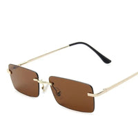 Female Sunglasses with PC Lens & Metal Frame snake - label