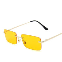 Female Sunglasses with PC Lens & Metal Frame snake - label