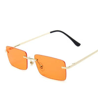 Female Sunglasses with PC Lens & Metal Frame snake - label