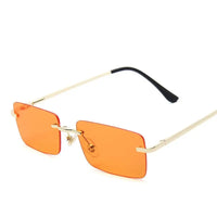 Female Sunglasses with PC Lens & Metal Frame for Big Face Shapes - snake - label