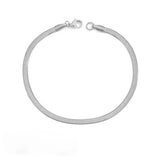 Flat Snake Bracelet: Titanium Steel U - Shape Design for Women - snake - label