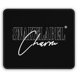 Gaming Mouse Pad with 9x7 Inch Size & Neoprene Material snake - label