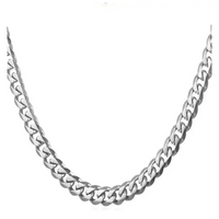 Geometric Stainless Steel Necklace with Various Lengths & Colors snake - label