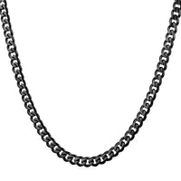 Geometric Stainless Steel Necklace with Various Lengths & Colors snake - label